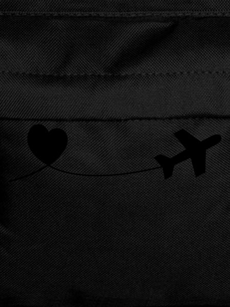 Airplane with heart