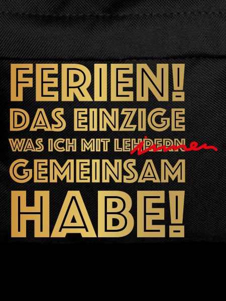 Schule, Lehrer, Ferien