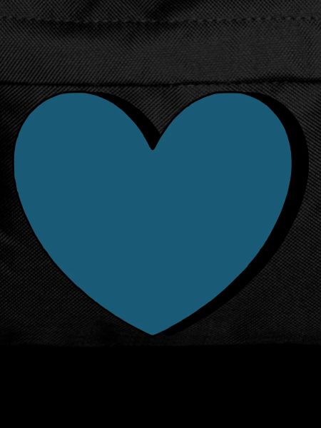 blue heart valentine's day gift