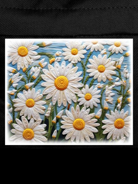 Daisy Garden Hobby Embroidery Design