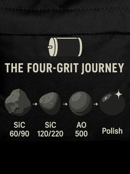 The Four-Grit Journey: Stone Polish Process
