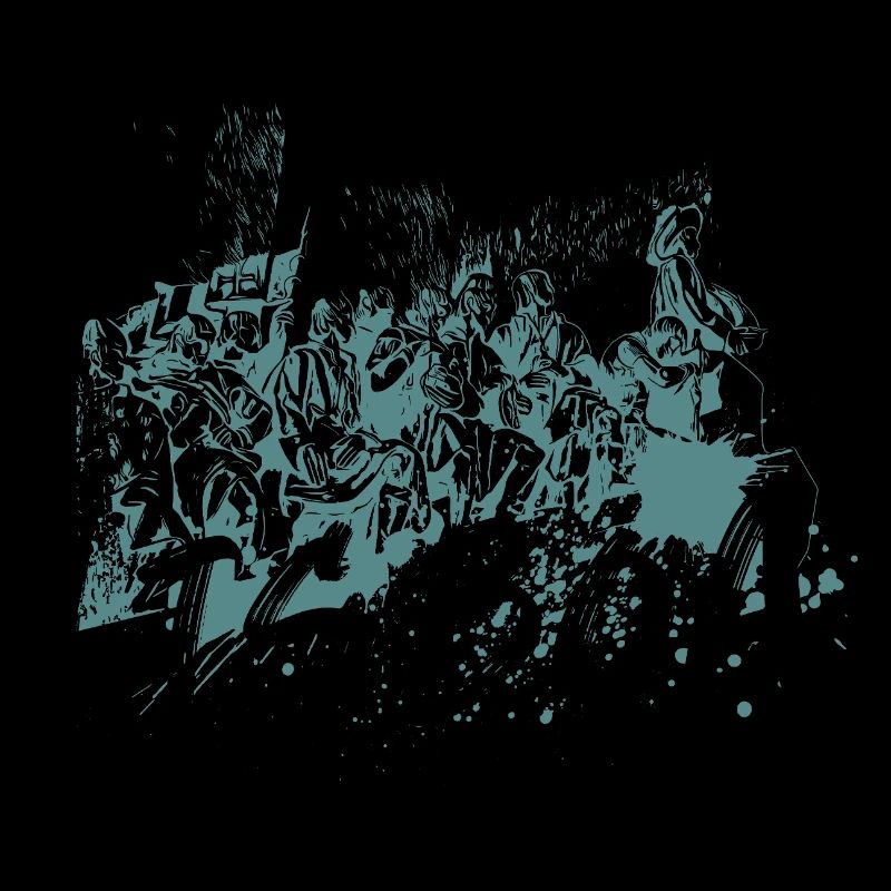 Monument Discoveries Lisbon blue illustration