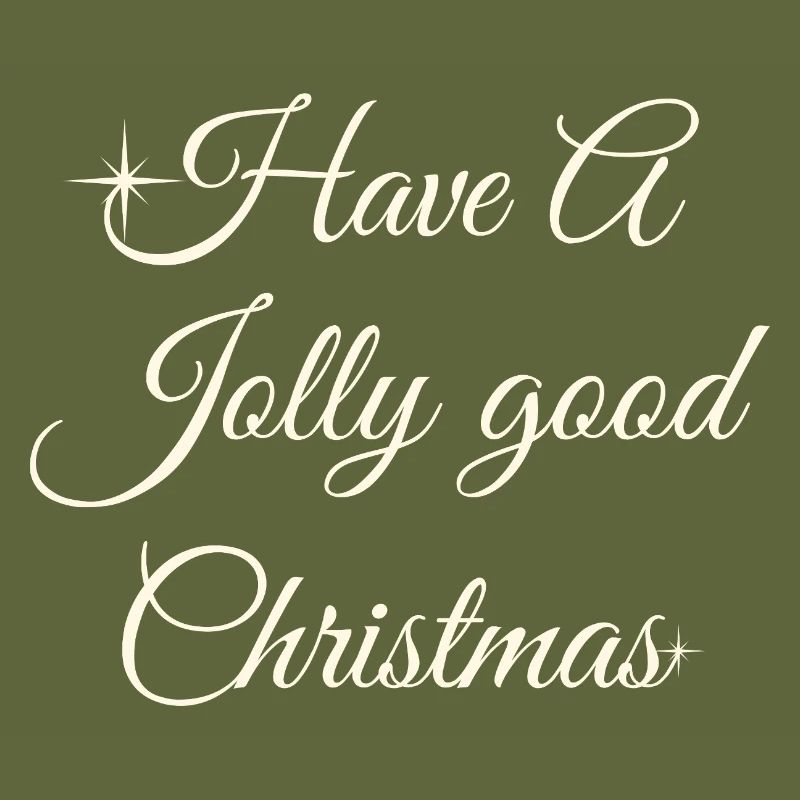 Have A Jolly Christmas Script
