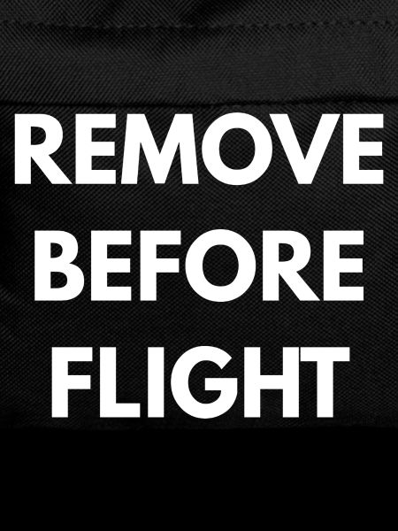 REMOVE BEFORE FLIGHT