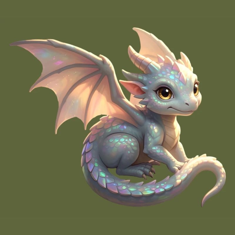 Kleiner süßer Drache