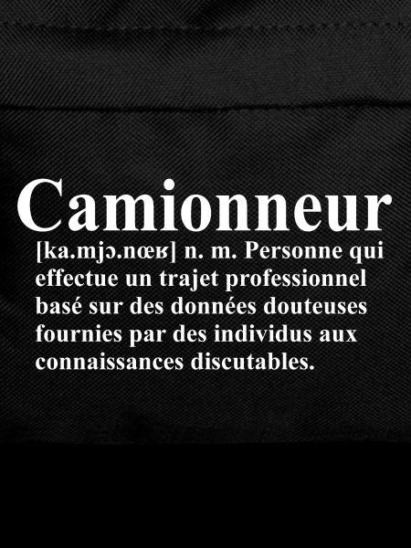 Camionneur Définition