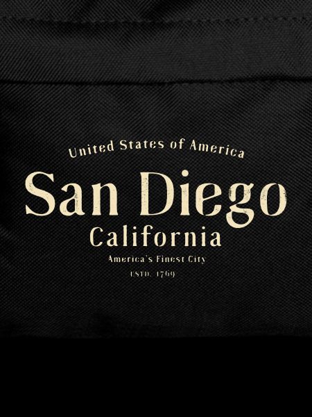 San Diego Lettering