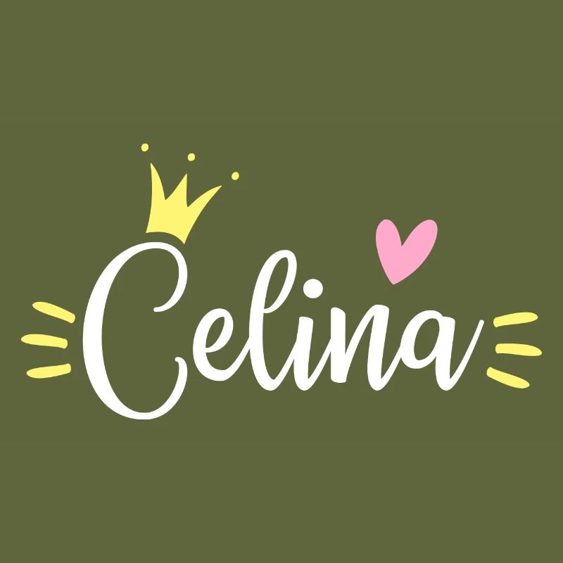 Celina Name Crown