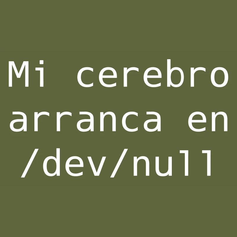 Mein Gehirn beginnt in /dev /null