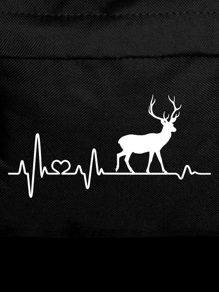 Heartbeat deer ECG red deer