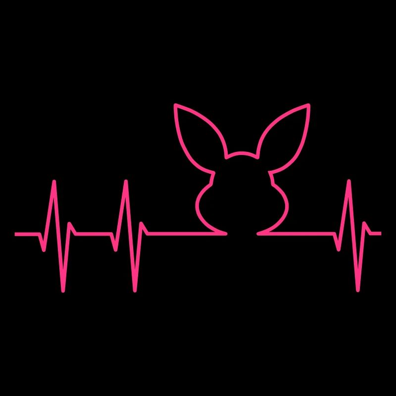ECG and rabbit head