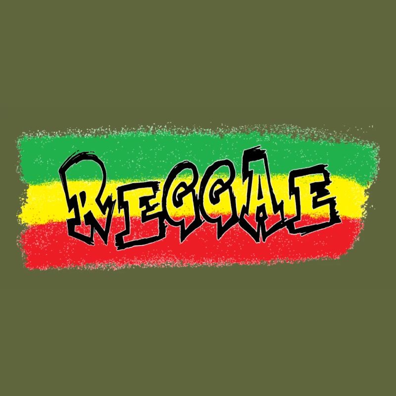Reggae Banner Sprayed