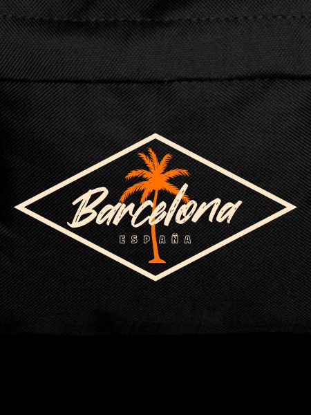 Barcelona Spain Palm Trees Design