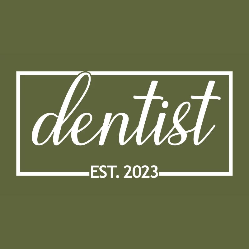 Dentist Est. 2023 Graduation Dentistry Student