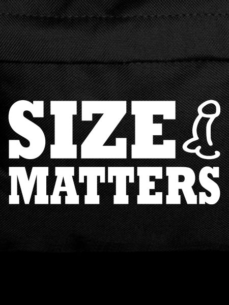 Penis size matters