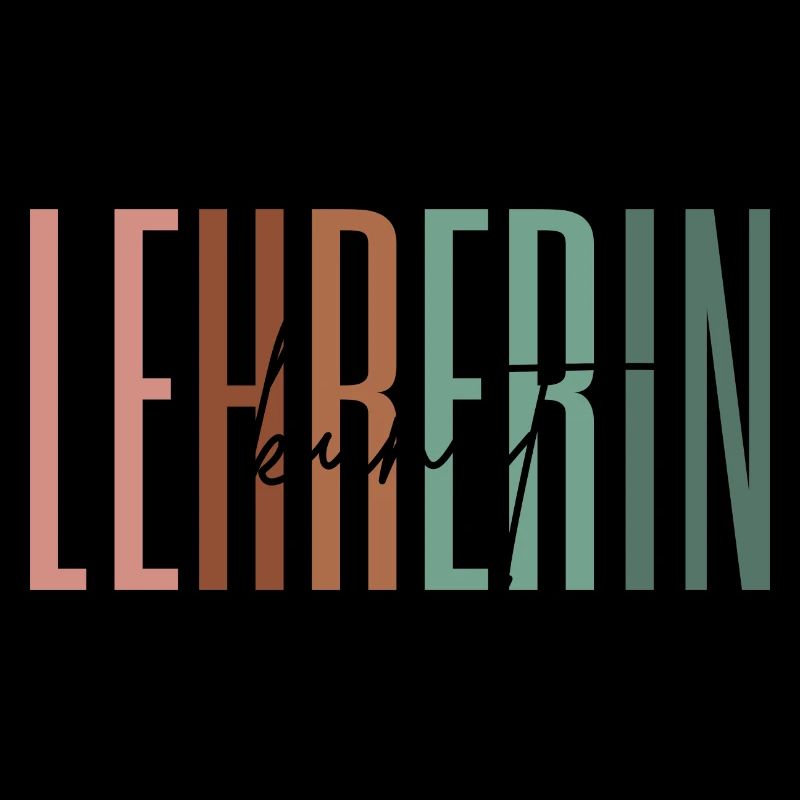 Lehrerin Kunst Kunstlehrerin Schule Geschenk