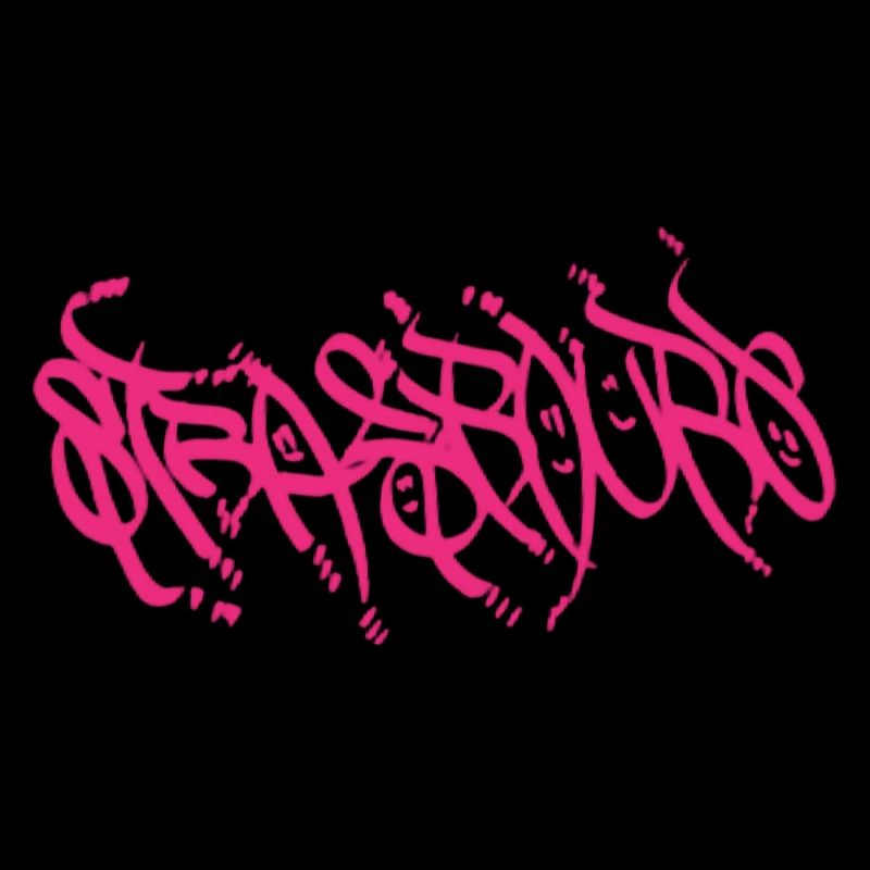 Pink Strasbourg Graffiti Lettering