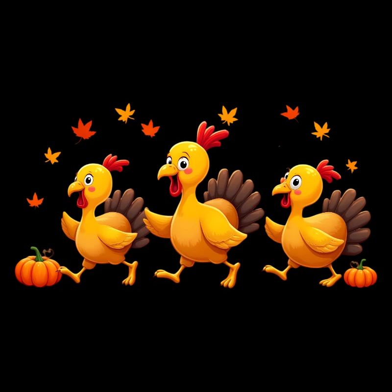 Bébé dinde de Thanksgiving