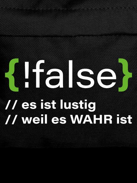 false - Funny programmer saying