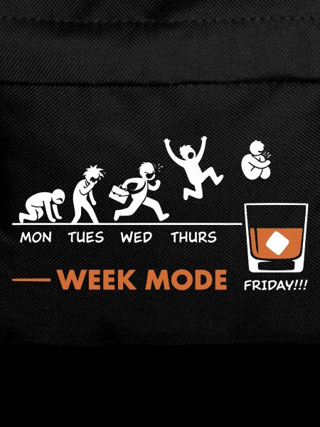 Vive le week-end - humour Wisky
