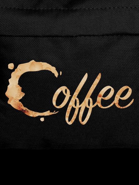 Kaffeefleck Typografie Coffee