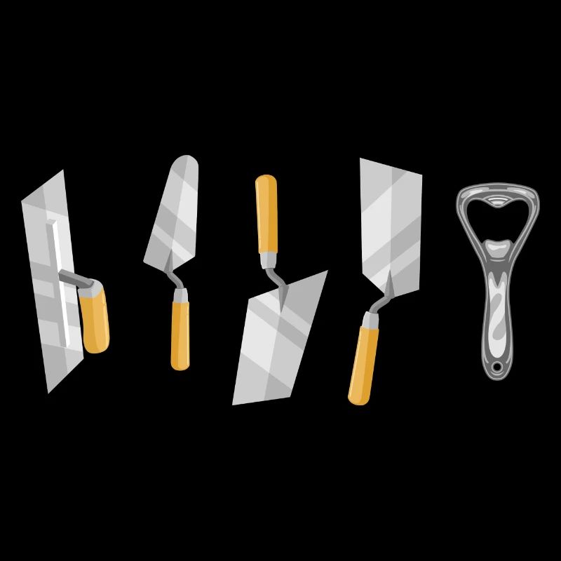 Masonry craftsman bricks mortar trowel
