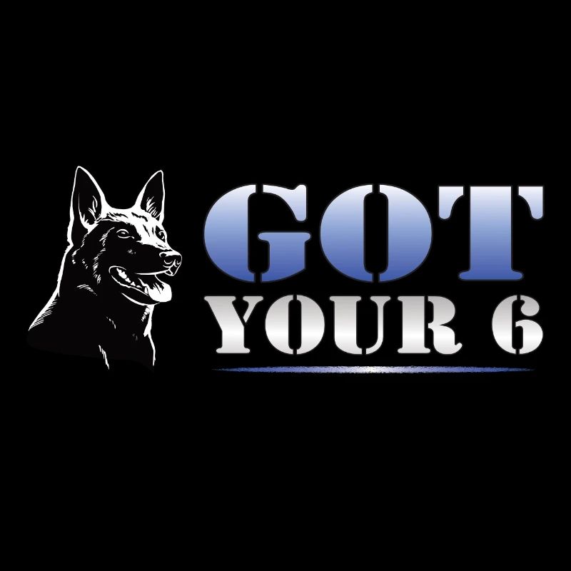 Conception de chien – Chien policier Chien de sport