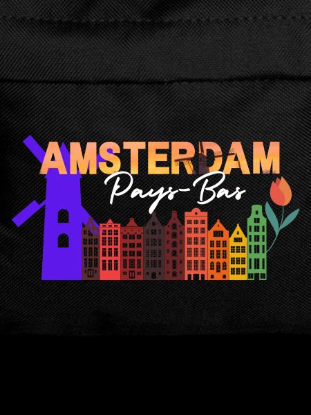 Amsterdamer Skyline-Tulpengradient