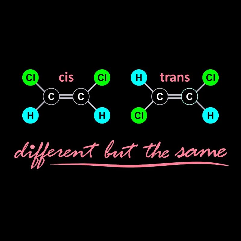 cis & trans - molekularer Unterschied