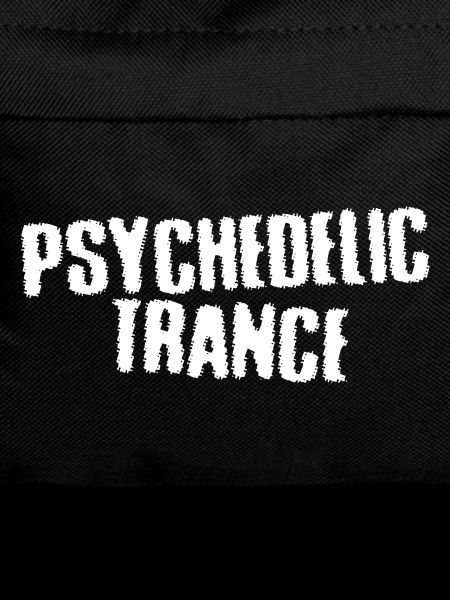 PsychoTrance Distressed Typography