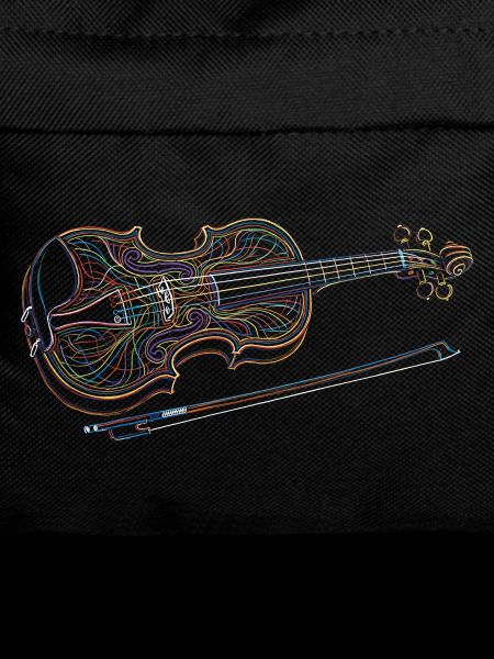 Violin Music Instrument Drawing Art Print