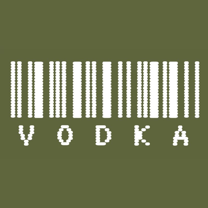 Vodka Barcode Typografie