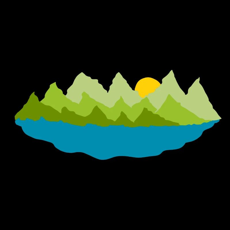 Landschaft - Bäume - See