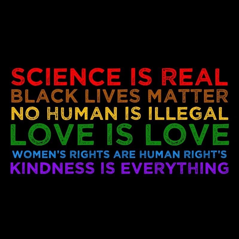 science is real black lives matter