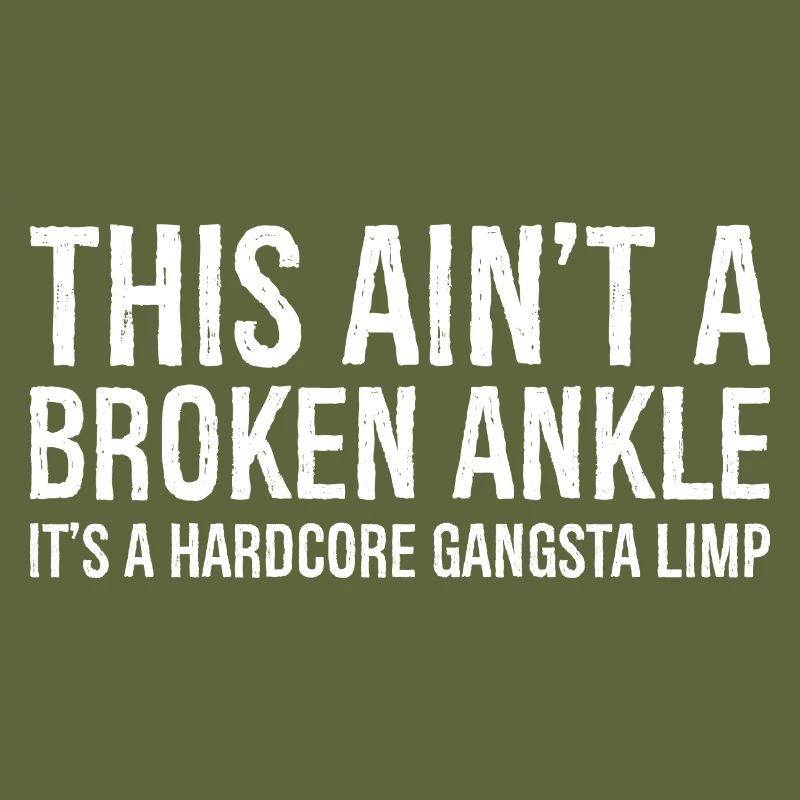 Funny Broken Ankle Injury