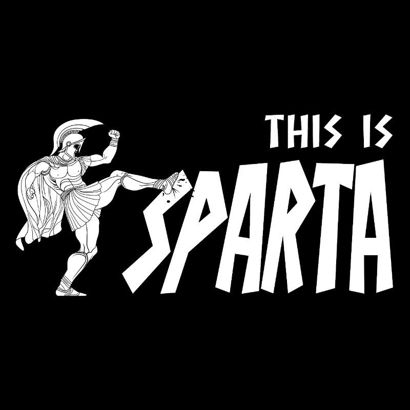 This is Sparta! Spartanischer Krieger Kick