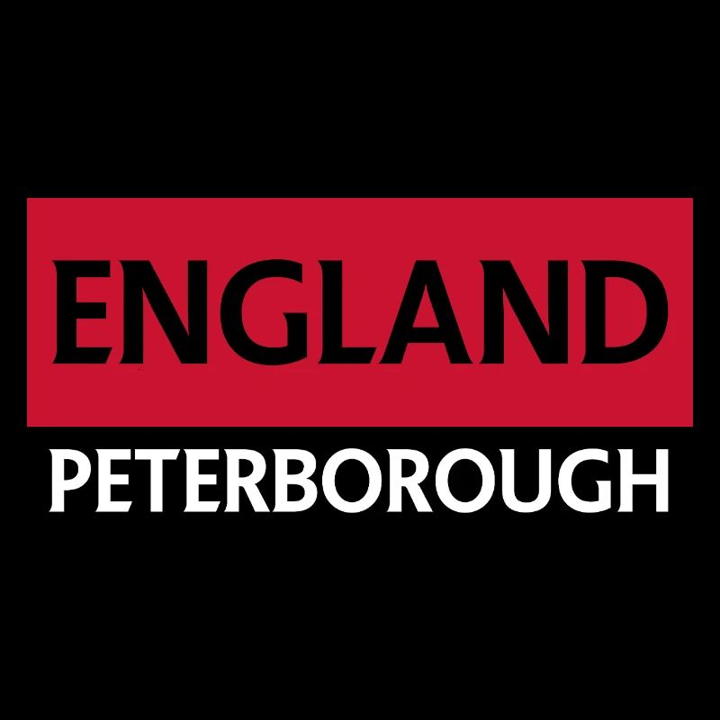 Englischer Text und Flaggendesign