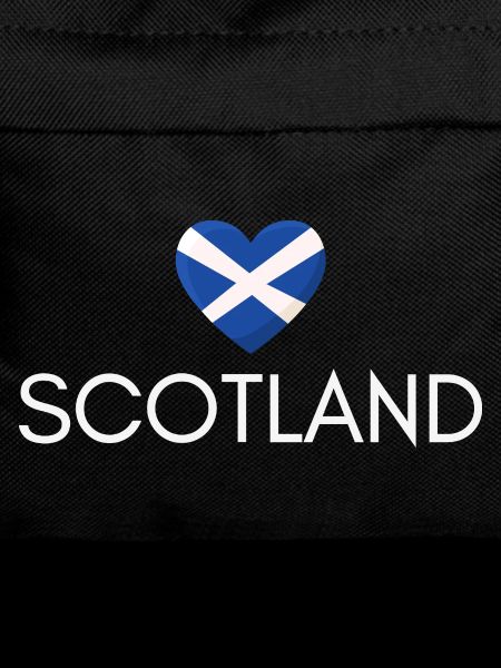Heart with Scotland flag, Scottish pride