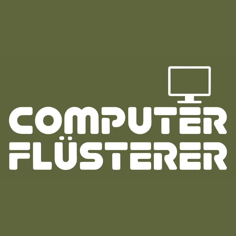 Impression rétro du Whisperer Ordinateur
