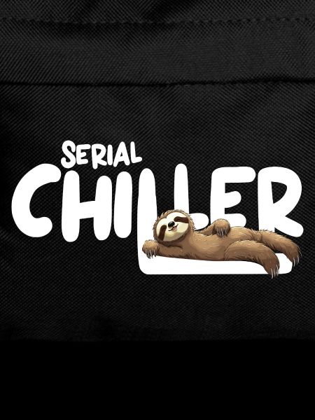 Sloth Serial Chiller – Funny Sloth Tee