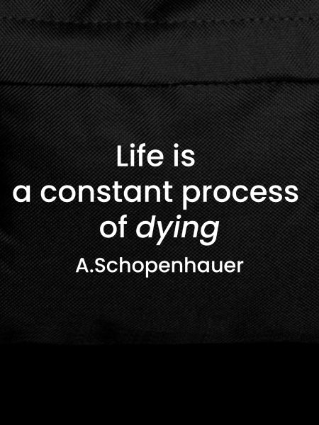 Arthur Schopenhauer quote on life T-Shirt