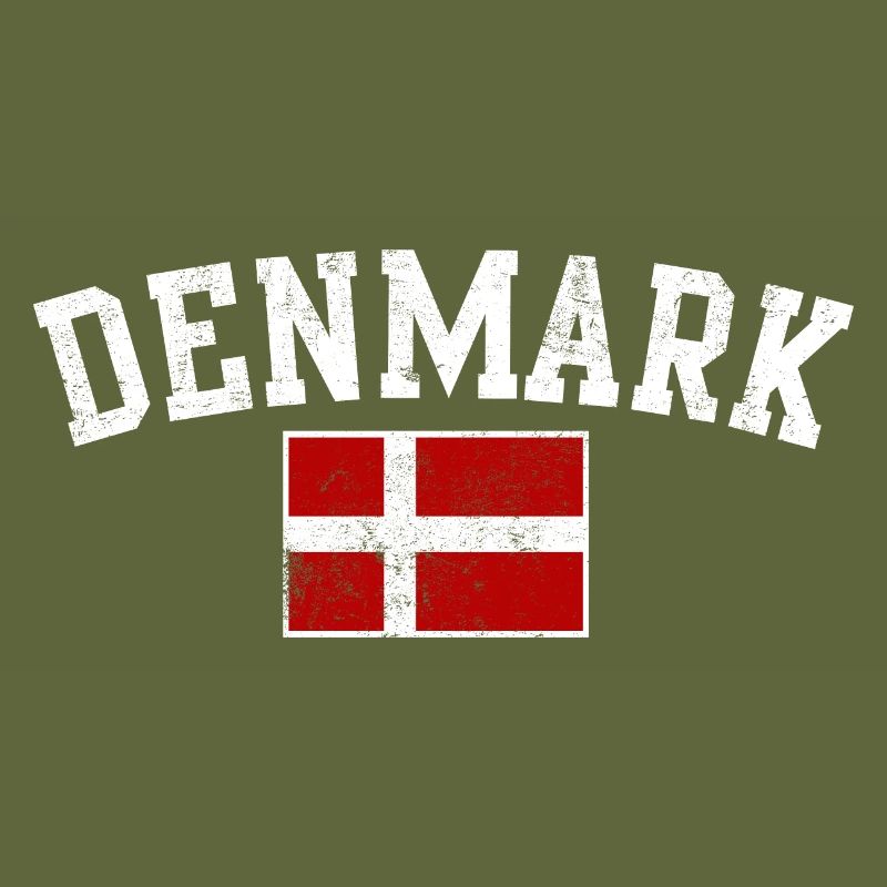 Typographie du drapeau arche du Danemark