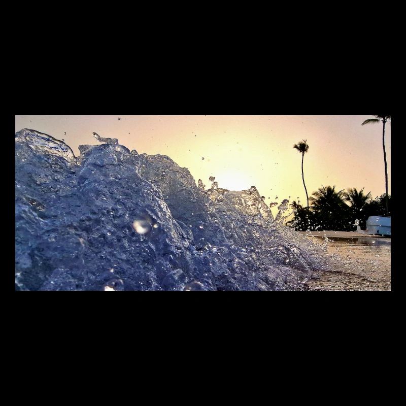 Vague de Plage Nocturne