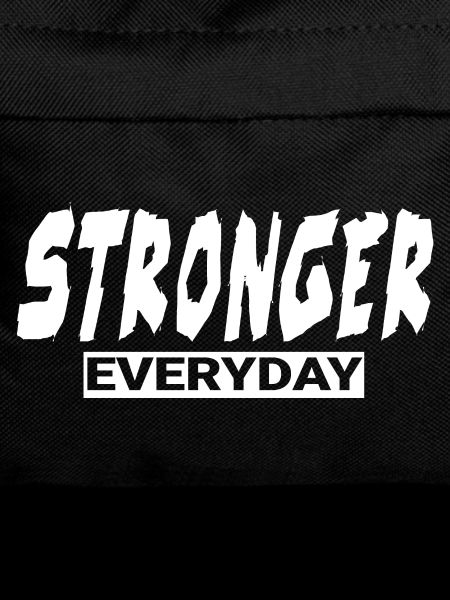 Stronger Everyday Funny Gym Gift