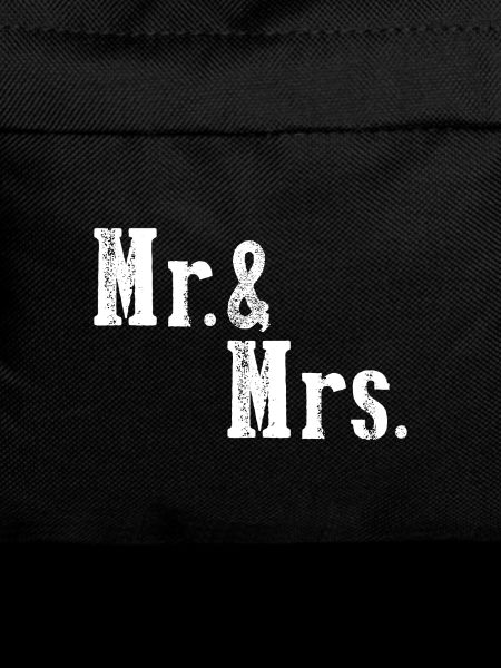 Mr. & Mrs. Wedding Marriage Lovers