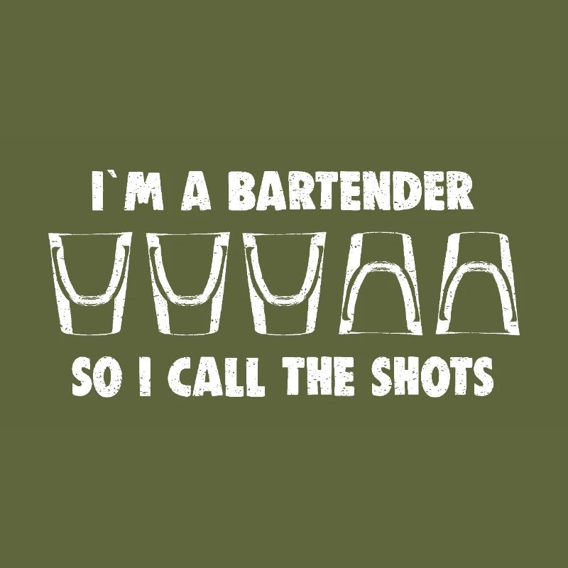 Bartender Bartender Casual Saying
