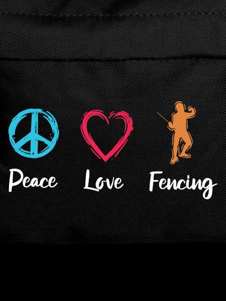 Frieden Liebe Fechten
