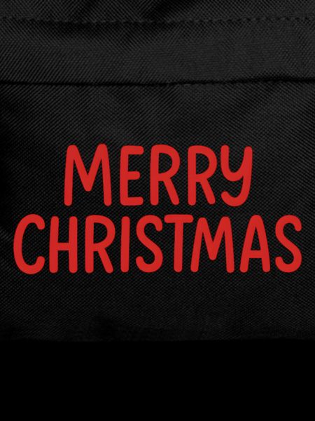Merry Christmas Red Lettering