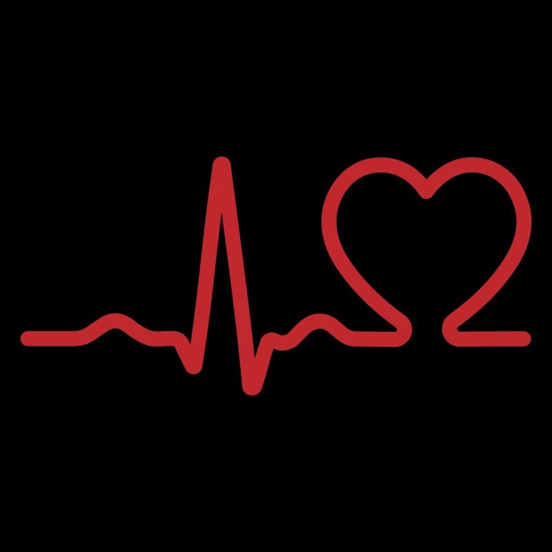 Ecg Heartbeat Line Icon