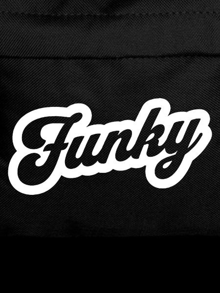 Funky Script Retro Emblem
